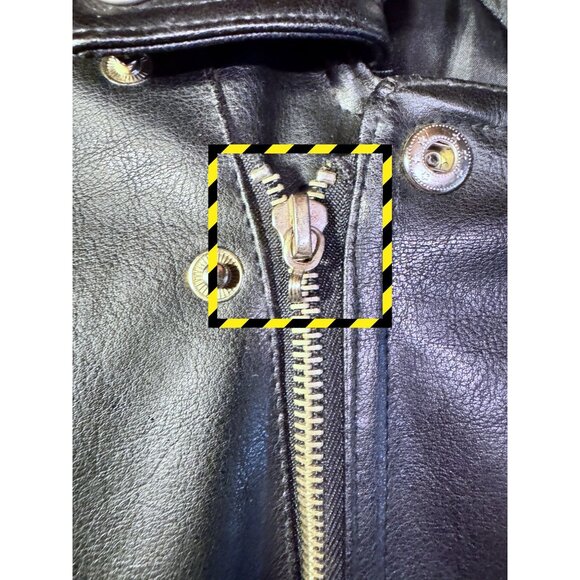 Harley-Davidson Boys Faux Leather Motorcycle Jacket Size 6 With Embroidered Logo - Picture 5 of 13